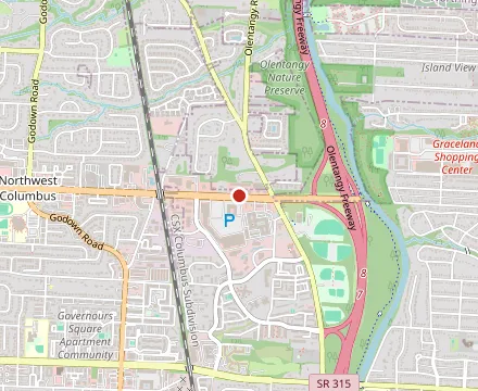 Map showing Min-Ga Korean Restaurant