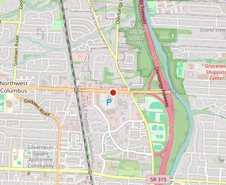 Map showing Buckeye Phở