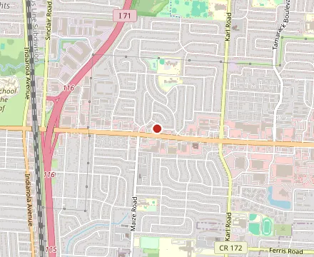 Map showing Huong Vietnamese Restaurant