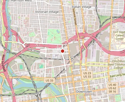 Map showing Lan Việt Restaurant