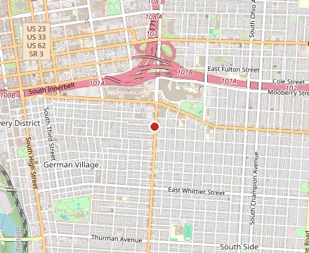 Map showing Comune