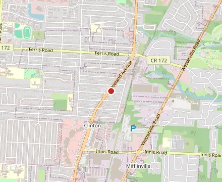 Map showing Addis Restaurant