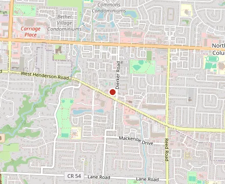 Map showing Cuco's Taqueria