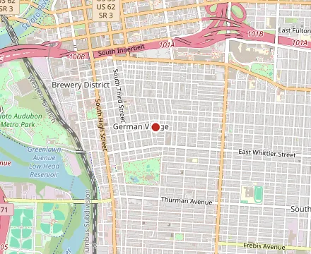 Map showing Schmidt’s Sausage Haus Restaurant