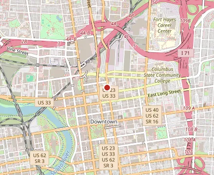 Map showing Wolf's Ridge Brewing