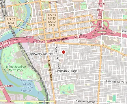 Map showing Lindey’s