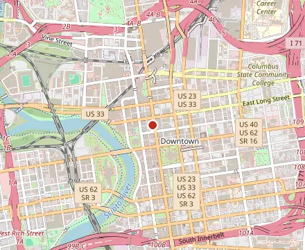 Map showing Speck Italian Eatery