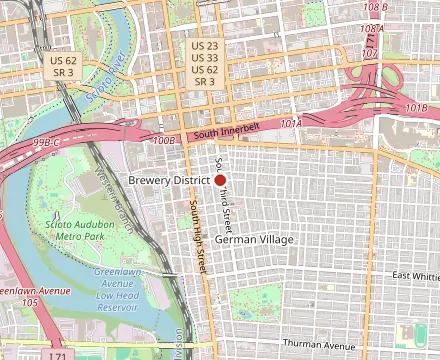 Map showing Cento