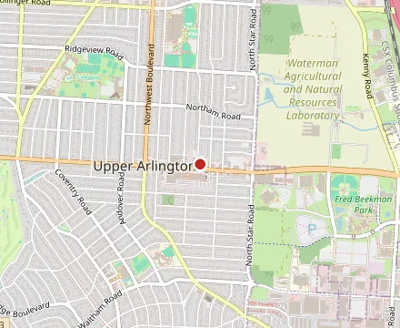 Map showing Hudson 29 Kitchen + Drink