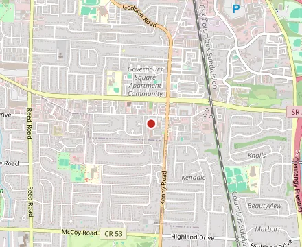 Map showing Akai Hana