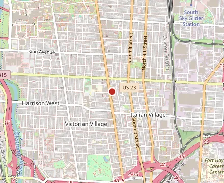 Map showing The 1126 Restaurant